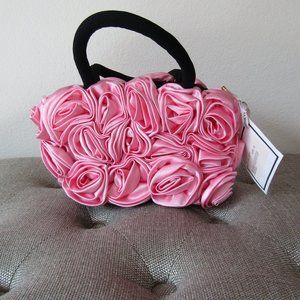 Laura Madrigano Special Occasion Rose Purse NEW